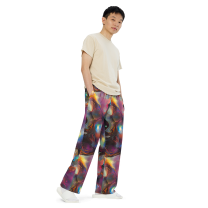 Wide-Leg Pants - Cosmic Fusion