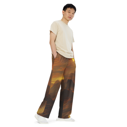 Wide-Leg Pants - Sunset Shores