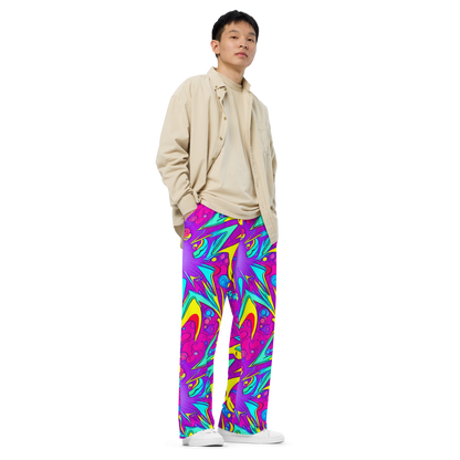 Wide-Leg Pants - Nebula Radiance