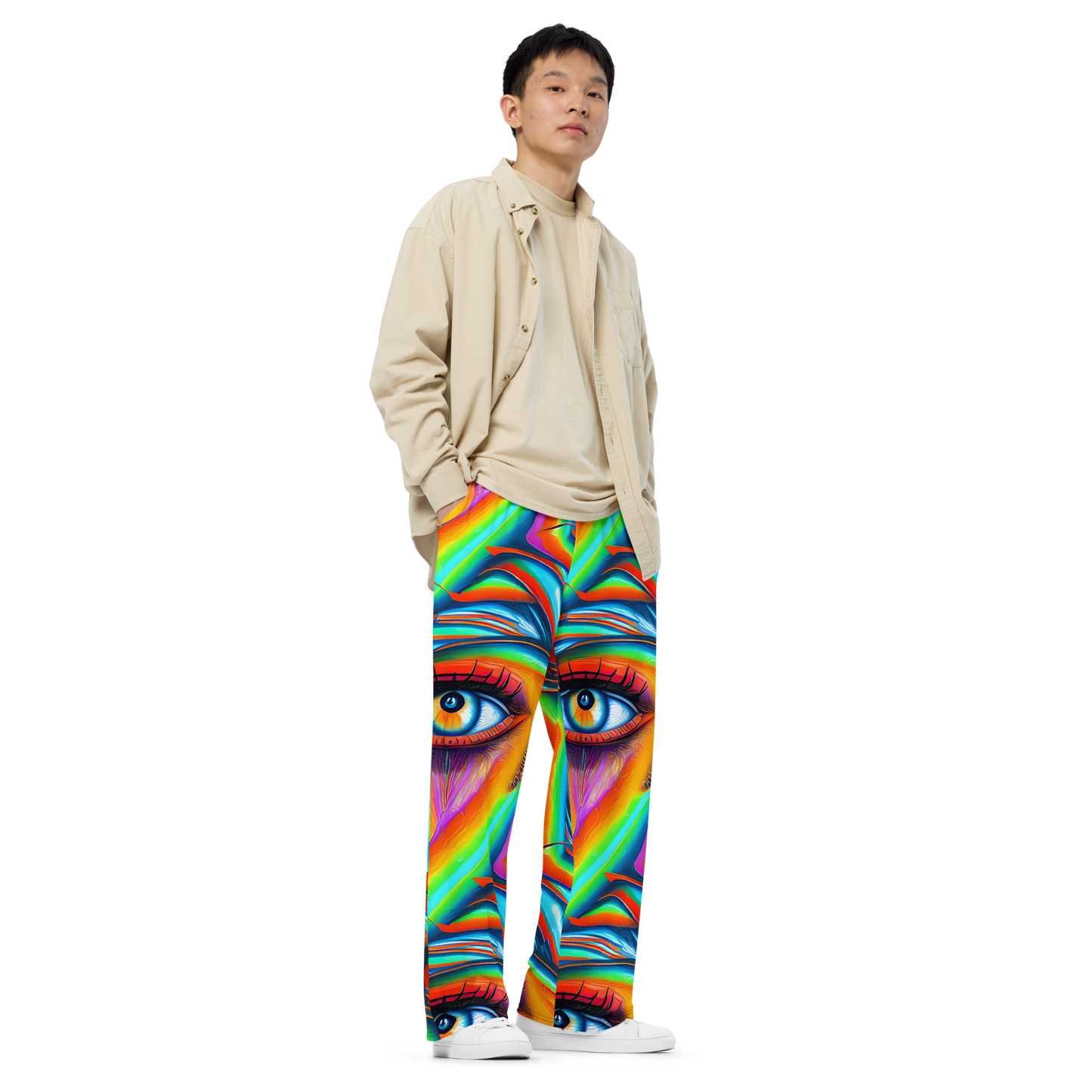 Wide-Leg Pants - Kaleidovisions