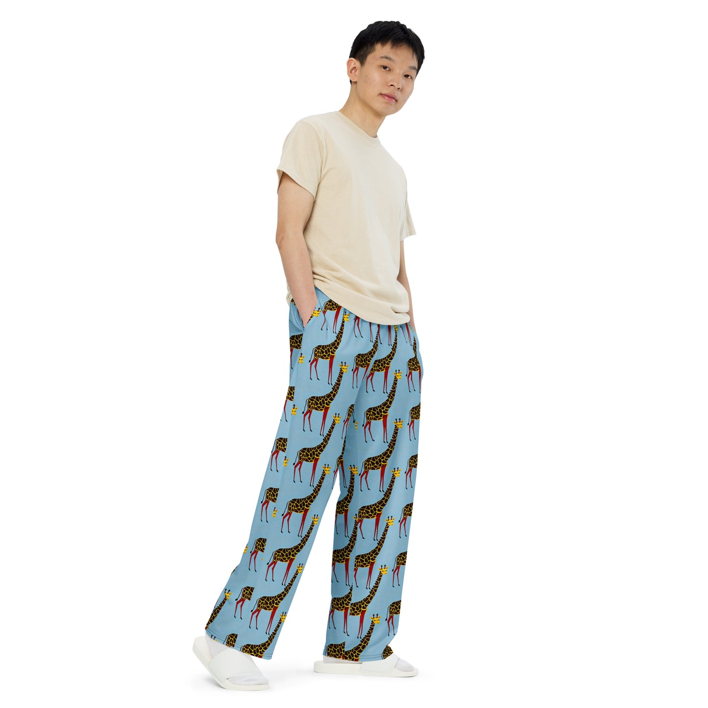 Wide-Leg Pants - Giraffe Groove