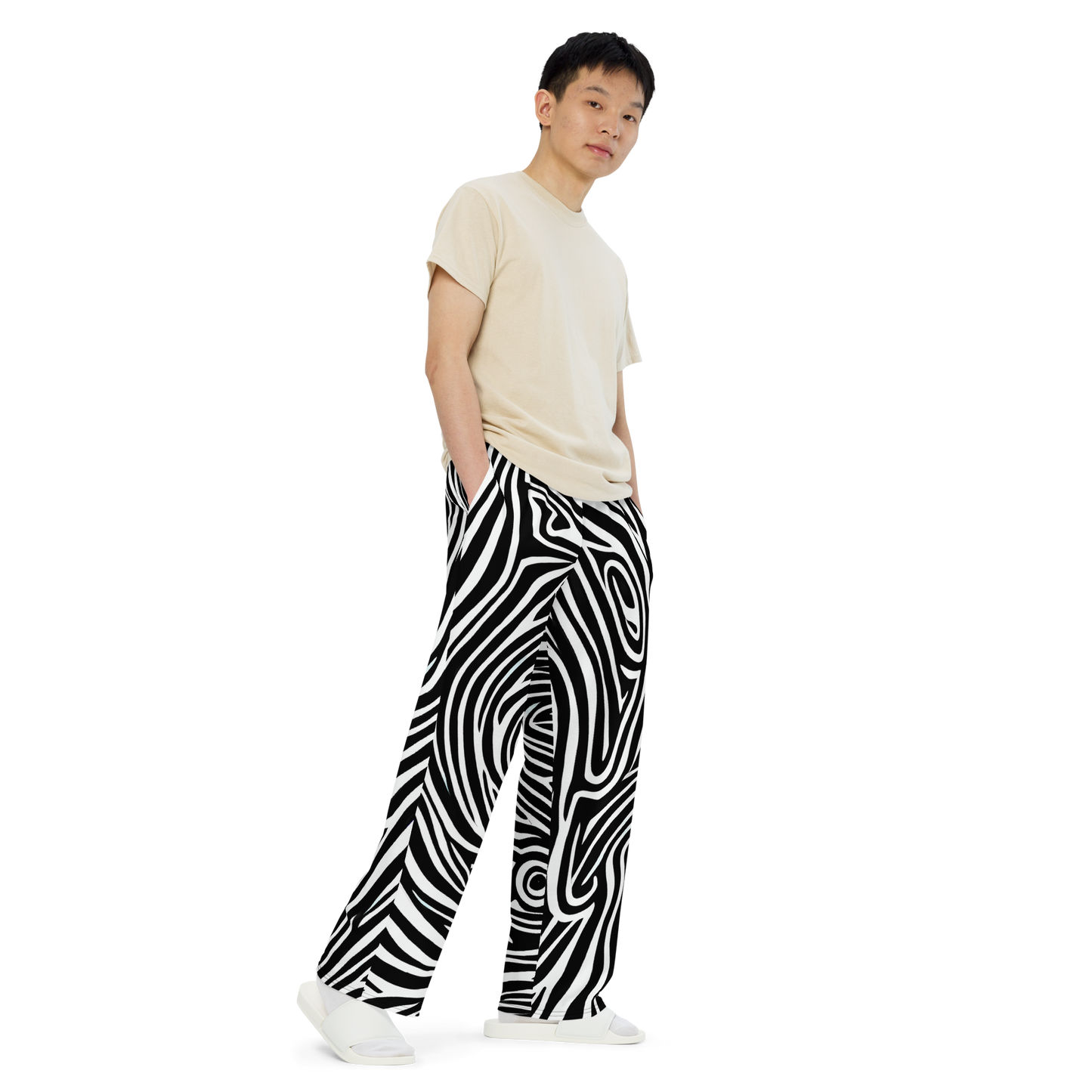 Wide-Leg Pants - Vortex Veins