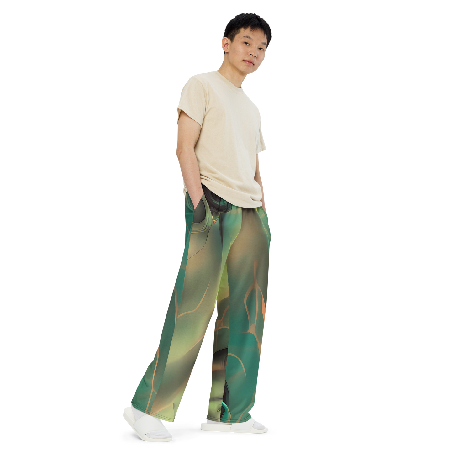 Wide-Leg Pants - Spectral Whisper