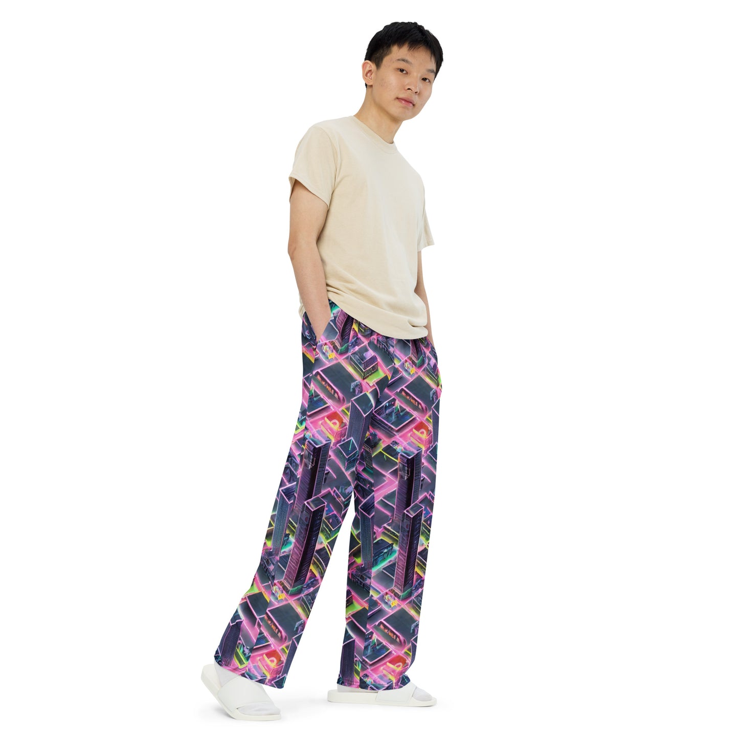 Wide-Leg Pants - Electric Grid