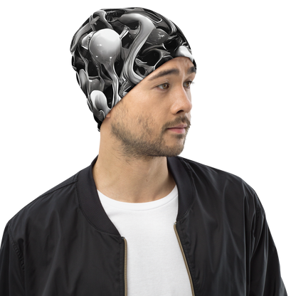 Beanie - Fluid Monochrome