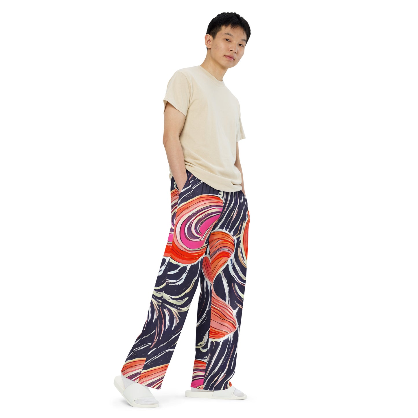 Wide-Leg Pants - Radiant Drift