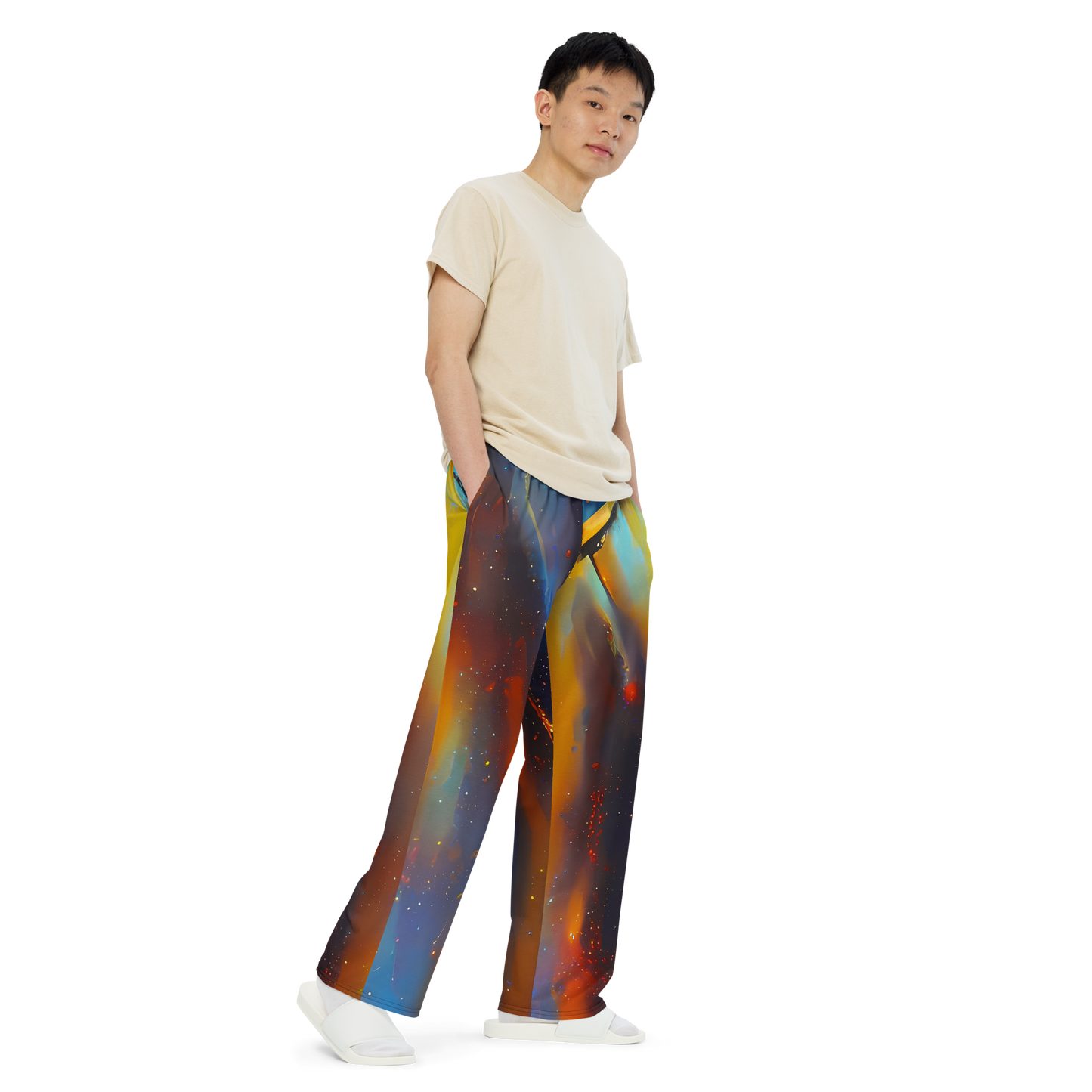 Wide-Leg Pants - Pliique Spectrum