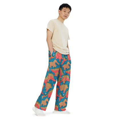 Wide-Leg Pants - Jurassic Jive