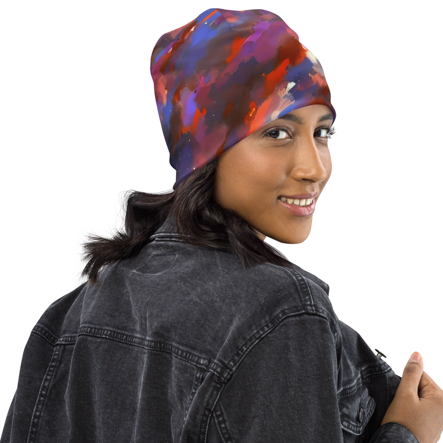 Beanie - Celestial Brushstroke