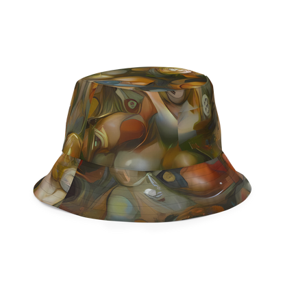 Reversible Bucket Hat - Cryptic Canvas