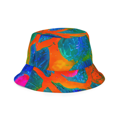 Reversible Bucket Hat - Vibrant Mosaic