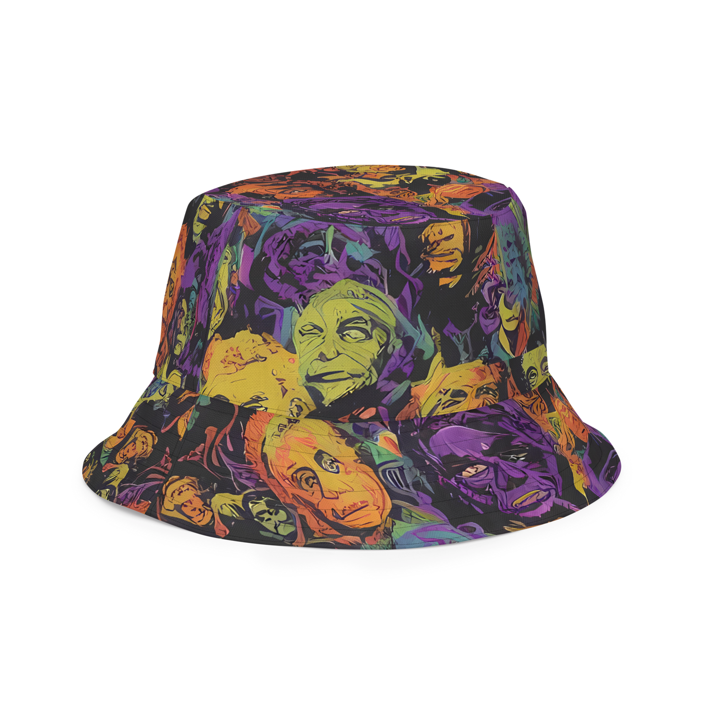 Reversible Bucket Hat - Kaleidoscopic Spirits