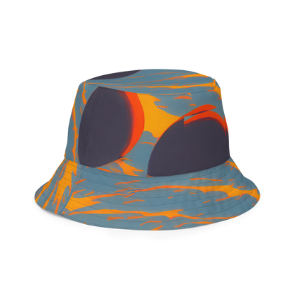 Reversible Bucket Hat - Flames of Gravity