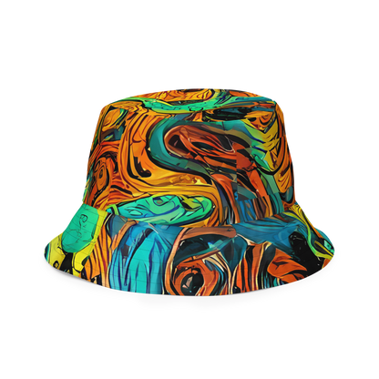 Reversible Bucket Hat - Flaming Mirage