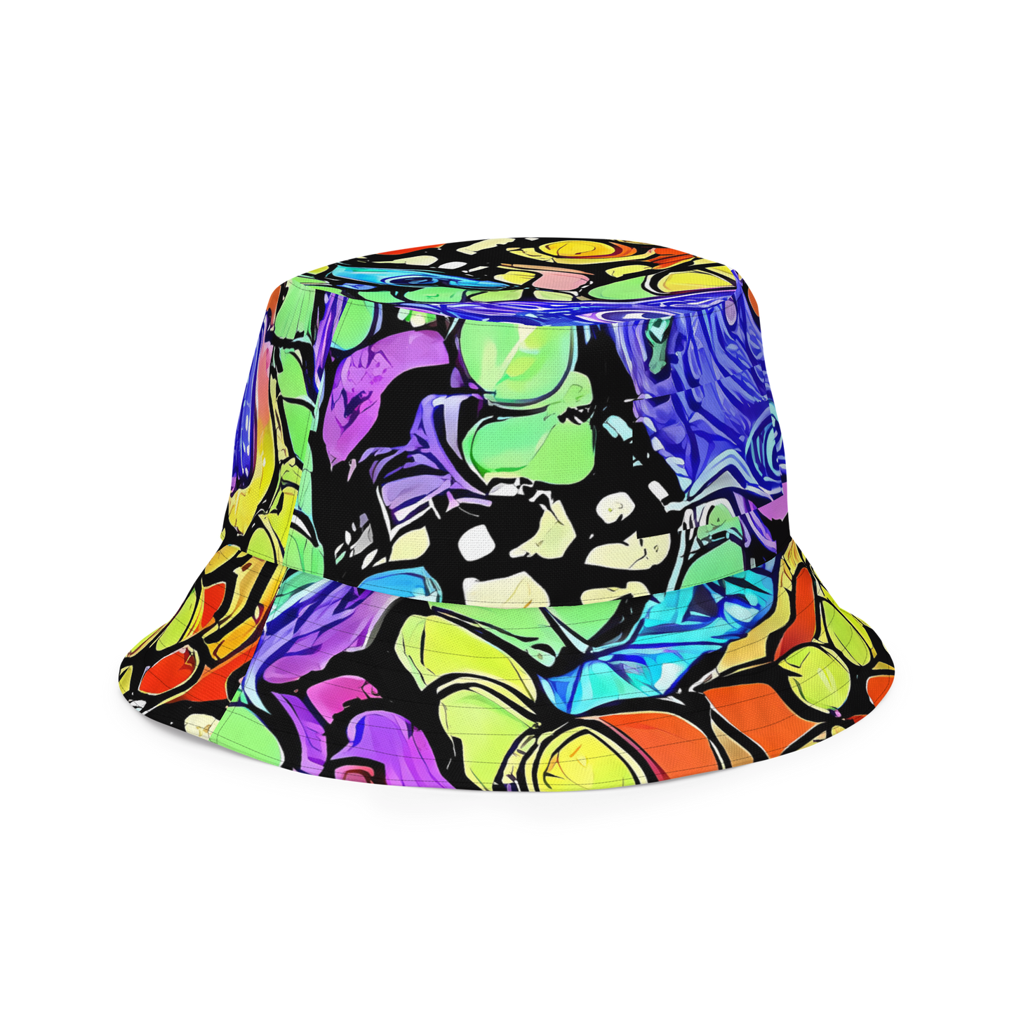 Reversible Bucket Hat - Frostwork Fantasy