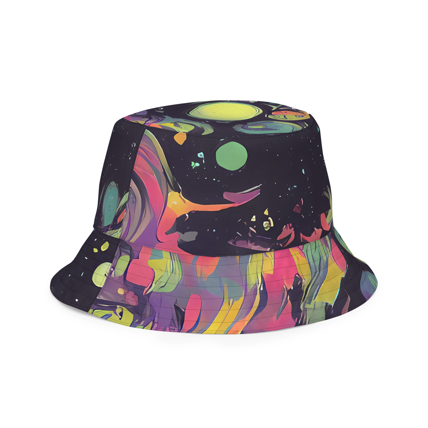 Reversible Bucket Hat - Psychedelic Drift