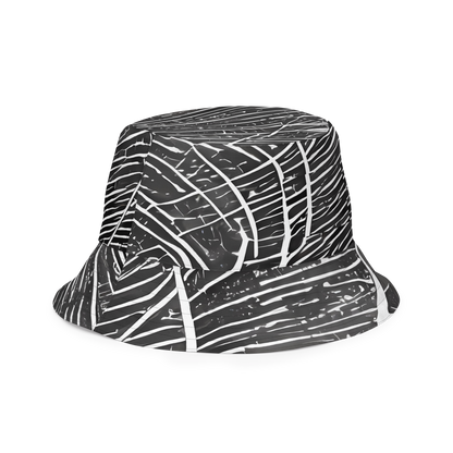 Reversible Bucket Hat - Silver Echo