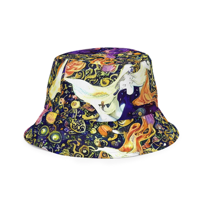 Reversible Bucket Hat - Ethereal Waltz