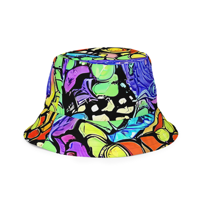 Reversible Bucket Hat - Frostwork Fantasy