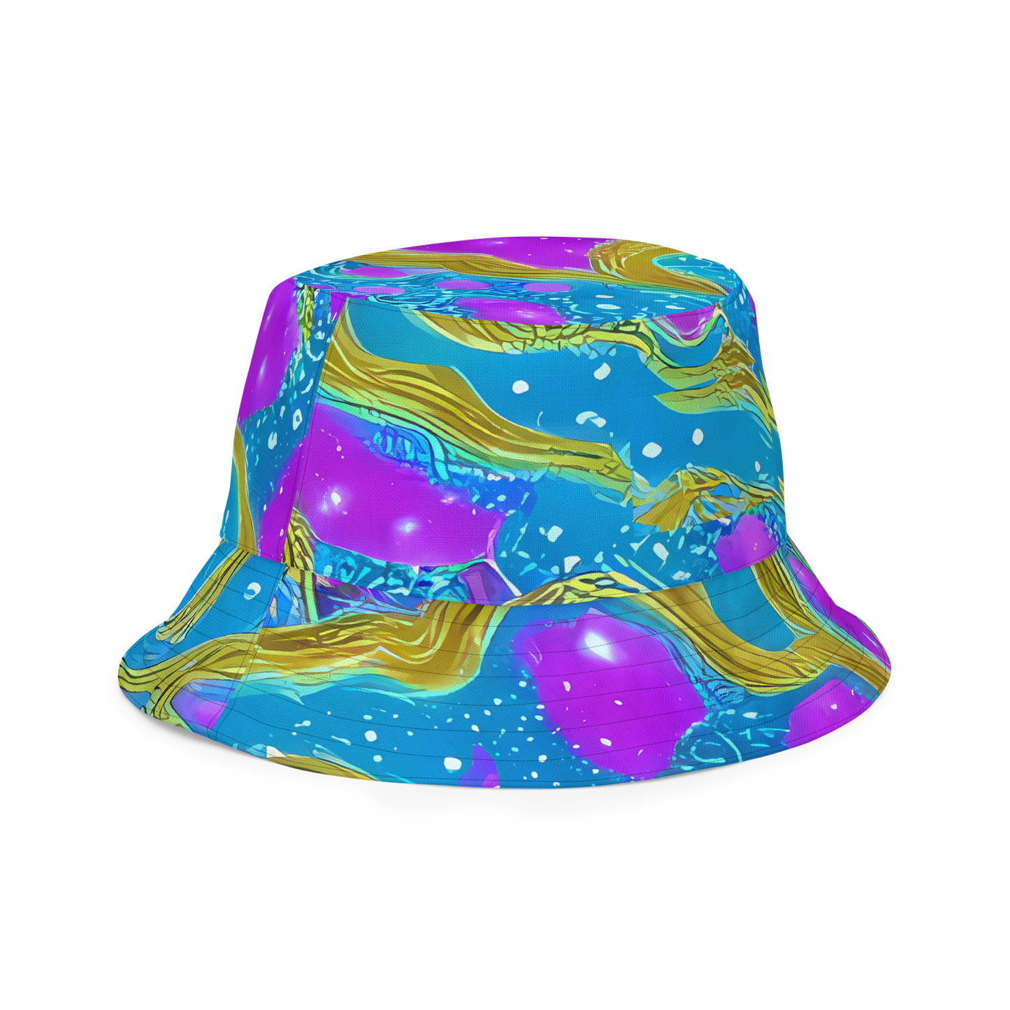 Reversible Bucket Hat - Mystic Waves