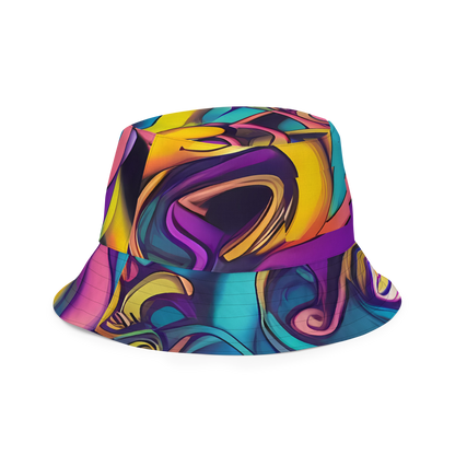 Reversible Bucket Hat - Pre-Raphaelite Wave