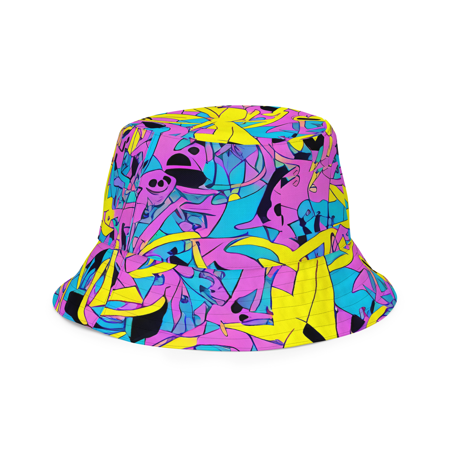 Reversible Bucket Hat - Neon Jive