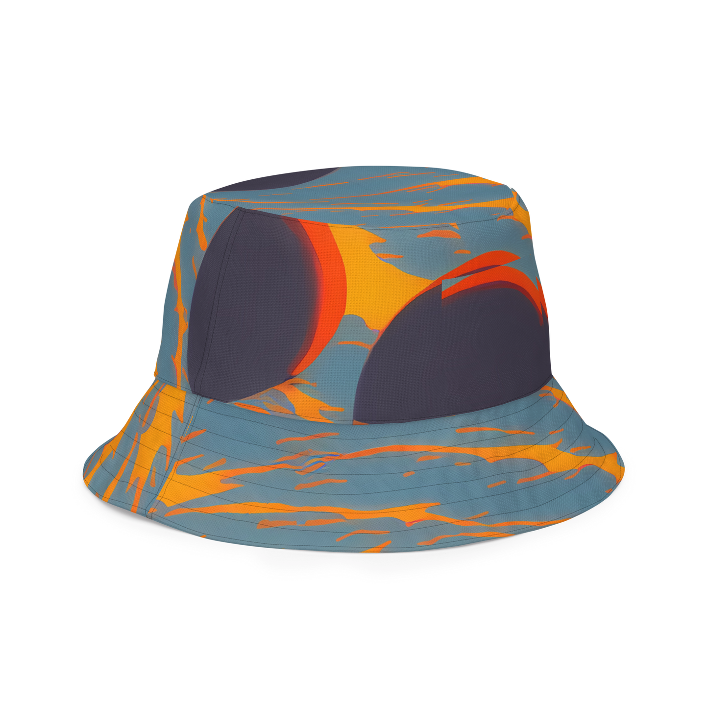 Reversible Bucket Hat - Flames of Gravity