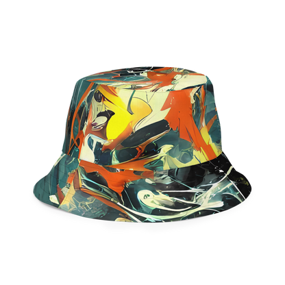 Reversible Bucket Hat - Fluid Firestorm