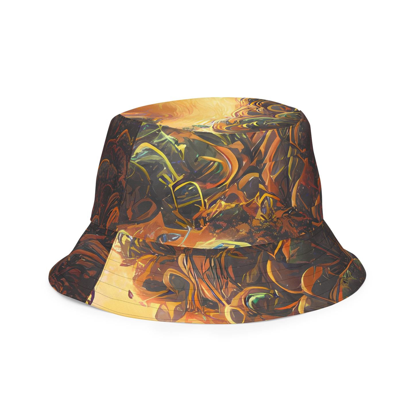 Reversible Bucket Hat - Volcanic Cascade