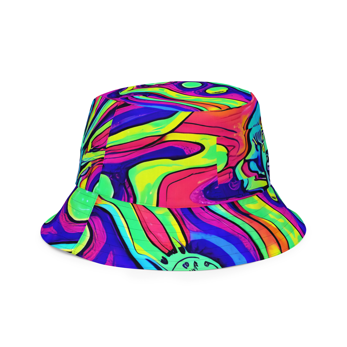 Reversible Bucket Hat - Frizzled Spirits