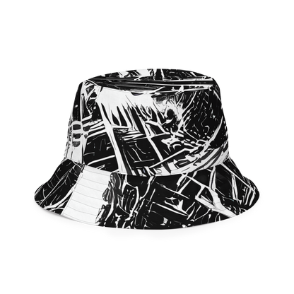 Reversible Bucket Hat - Ferriss Fractals