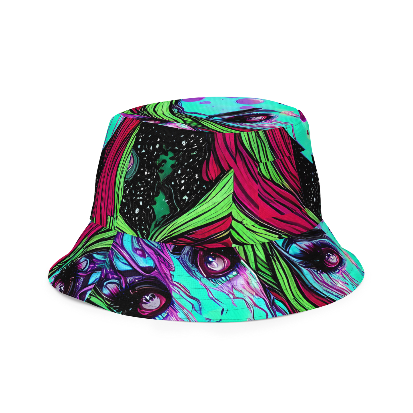 Reversible Bucket Hat - Luminous Nightfall