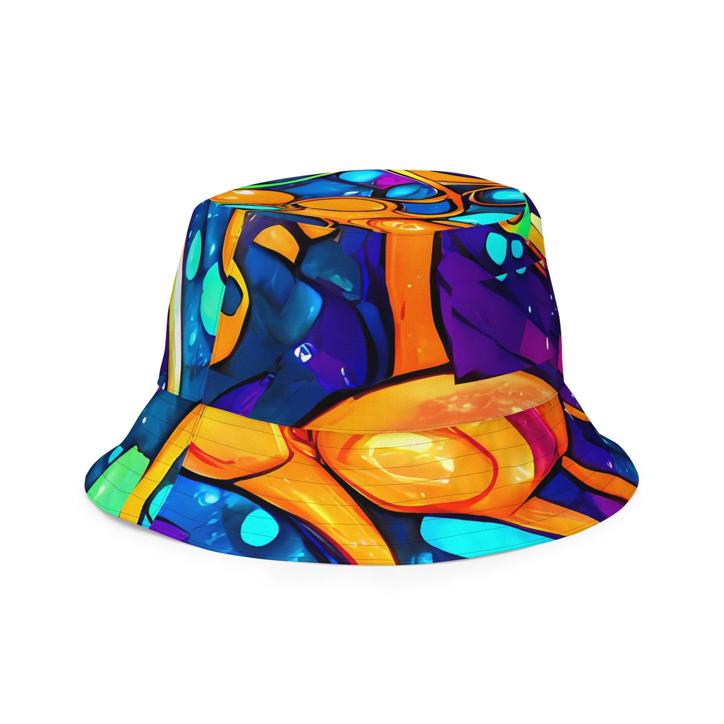 Reversible Bucket Hat - Iridescent Nebula