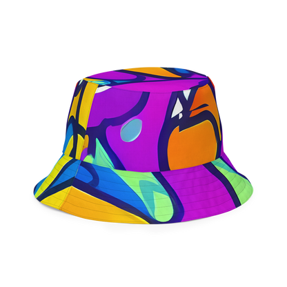 Reversible Bucket Hat - Kaleido Fish