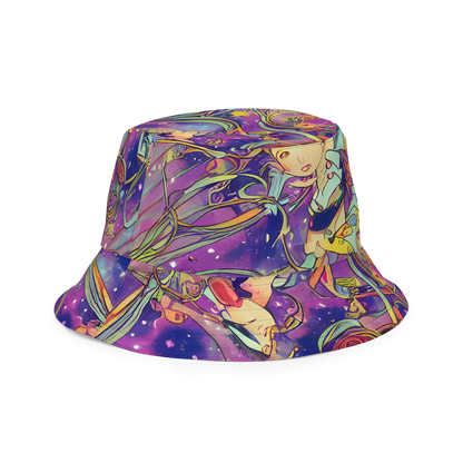 Reversible Bucket Hat - Spiral of Stardust