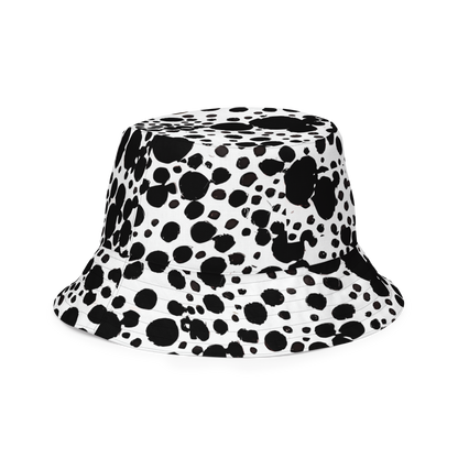 Reversible Bucket Hat - Dappled Shadow Dance