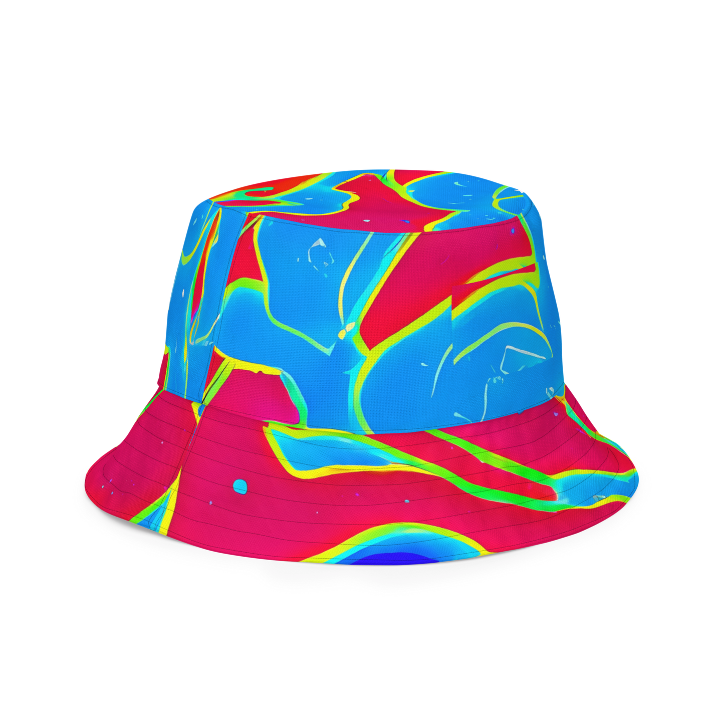 Reversible Bucket Hat - Electric Bloom