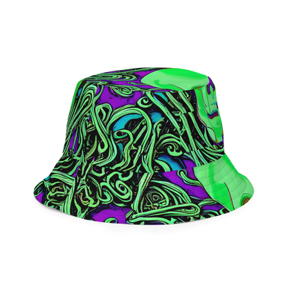 Reversible Bucket Hat - Ghostly Labyrinth