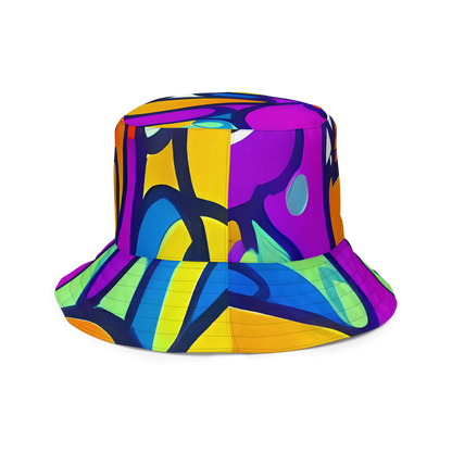 Reversible Bucket Hat - Kaleido Fish