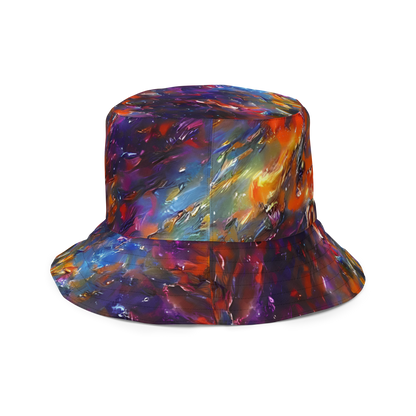 Reversible Bucket Hat - Auroral Ripples