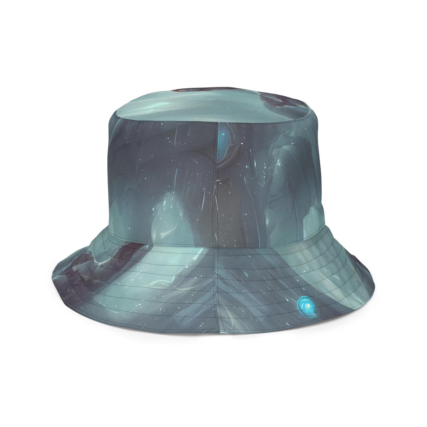 Reversible Bucket Hat - Liquid Serenity