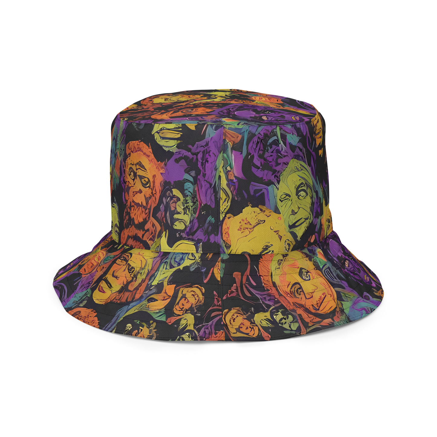Reversible Bucket Hat - Kaleidoscopic Spirits