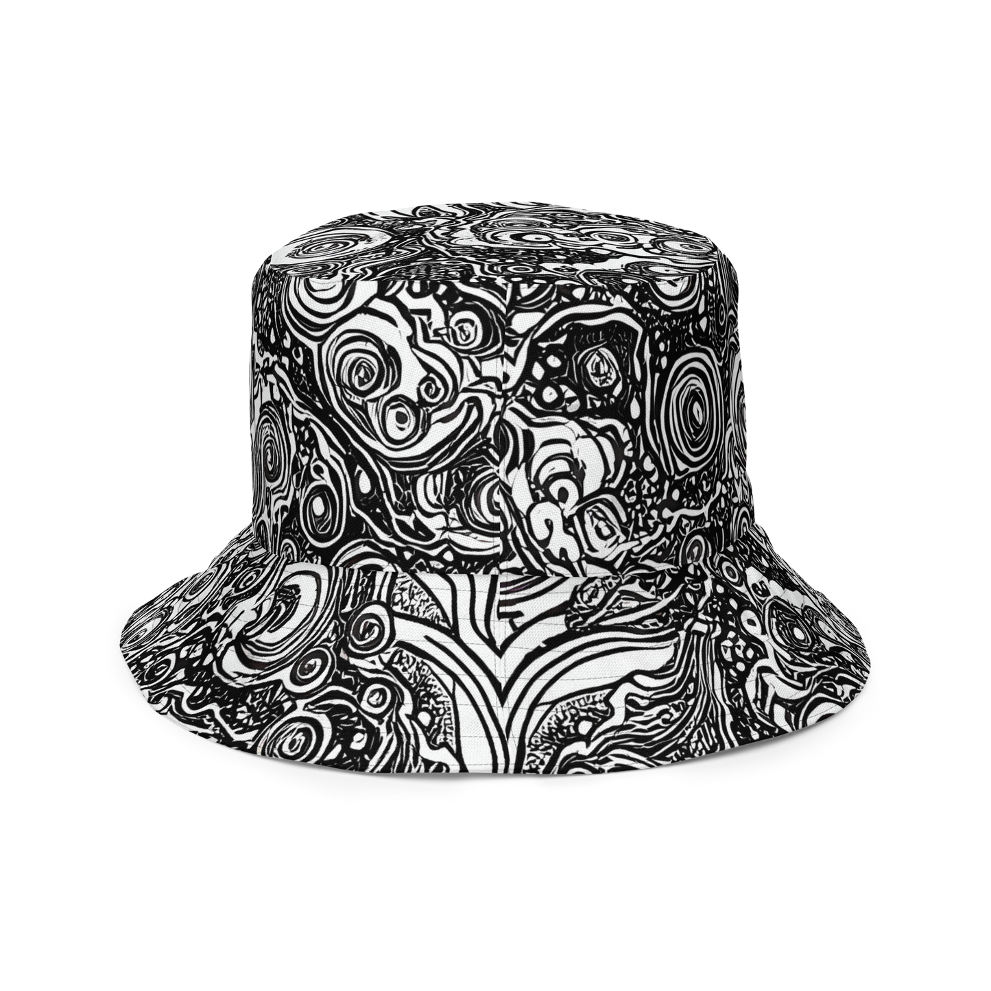 Reversible Bucket Hat - Swirling Stories