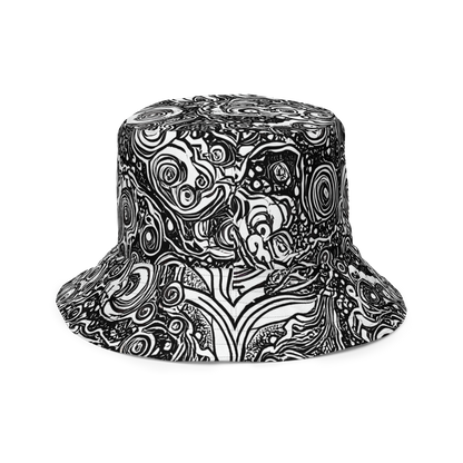 Reversible Bucket Hat - Swirling Stories