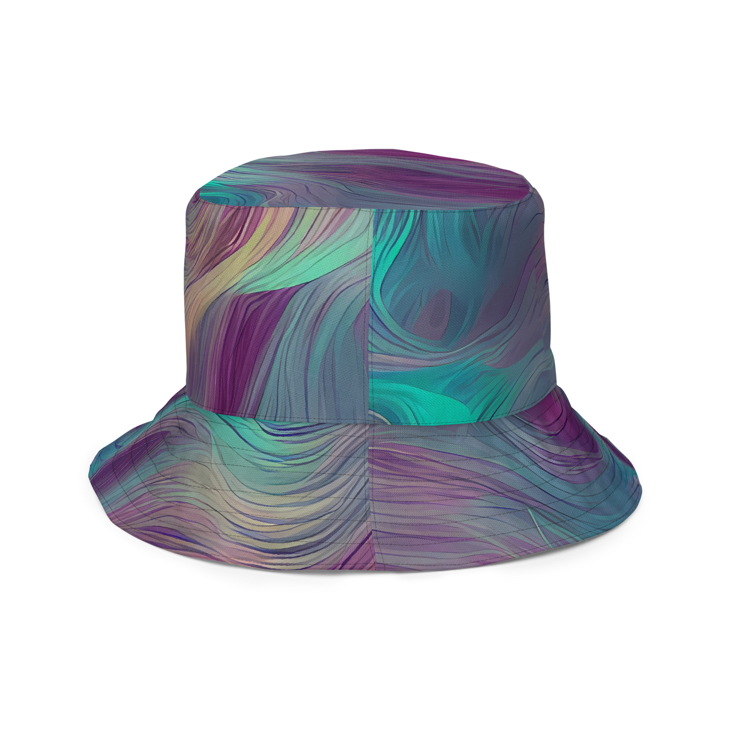 Reversible Bucket Hat - Surreal Tresses