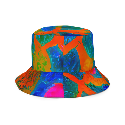 Reversible Bucket Hat - Vibrant Mosaic