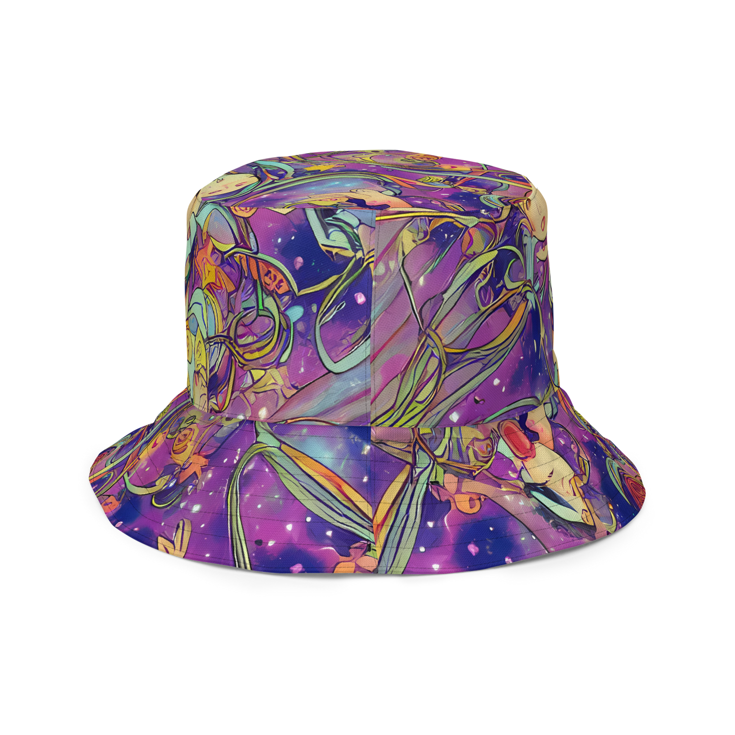 Reversible Bucket Hat - Spiral of Stardust