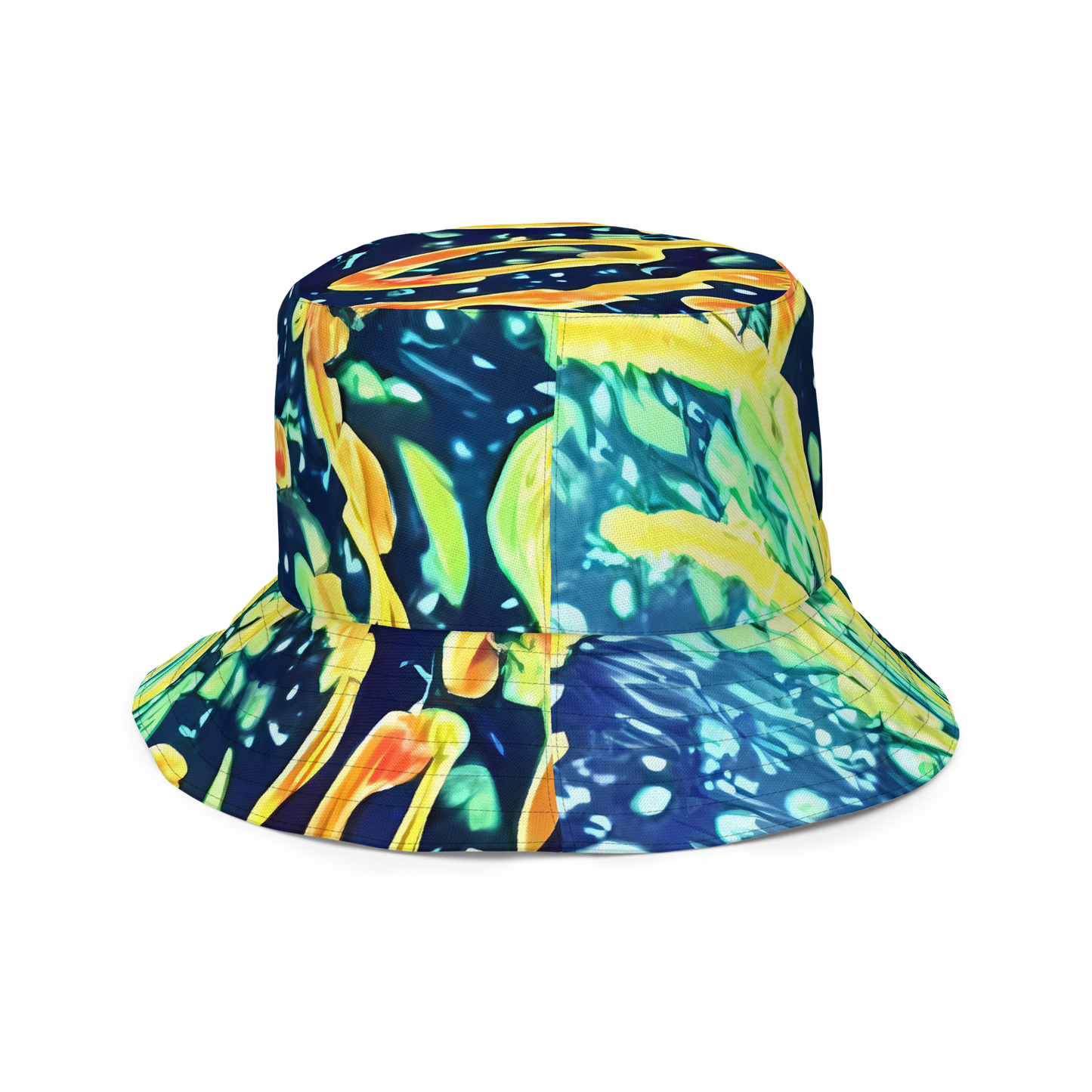 Reversible Bucket Hat - Vortex Glow