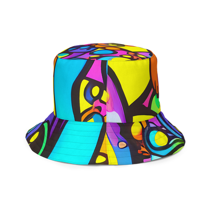 Reversible Bucket Hat - Kaleidoscopic Flow