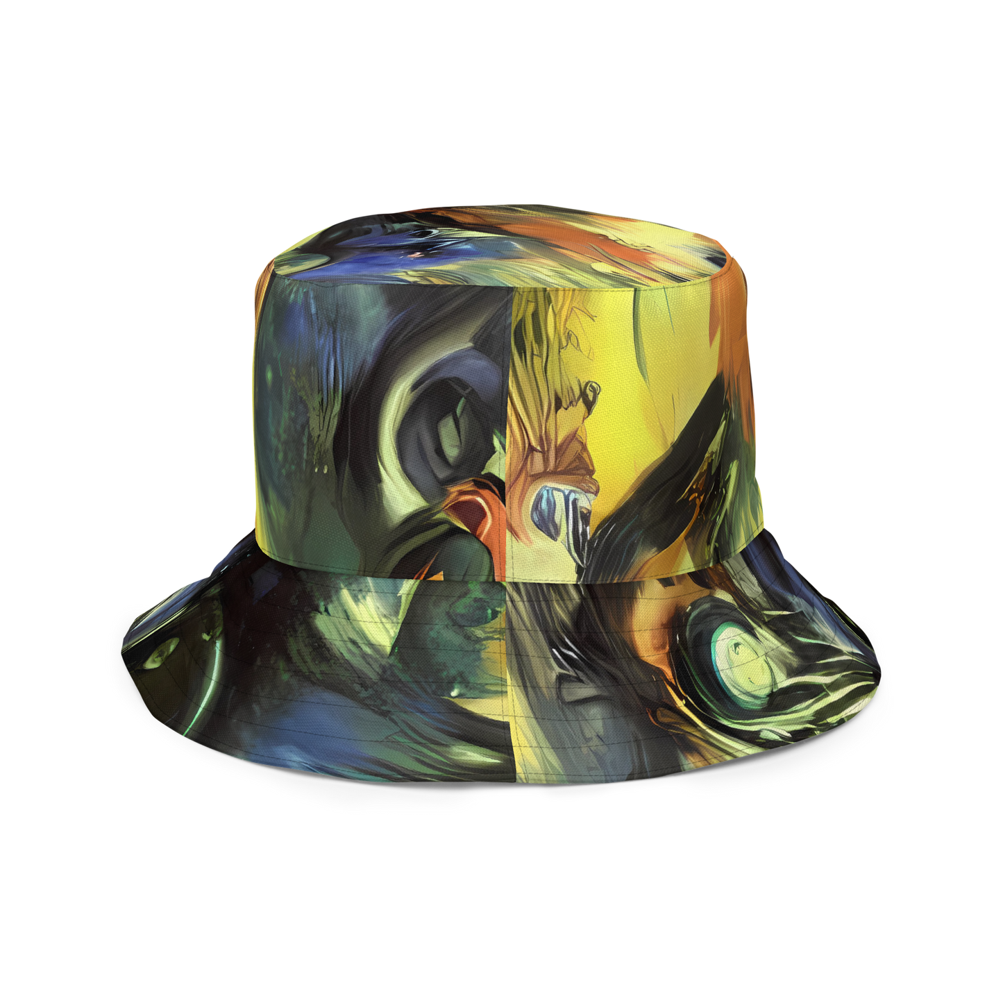 Reversible Bucket Hat - Seve Swirl